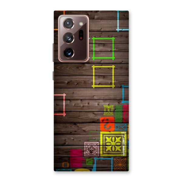 Multicolor Frame Design Back Case for Galaxy Note 20 Ultra