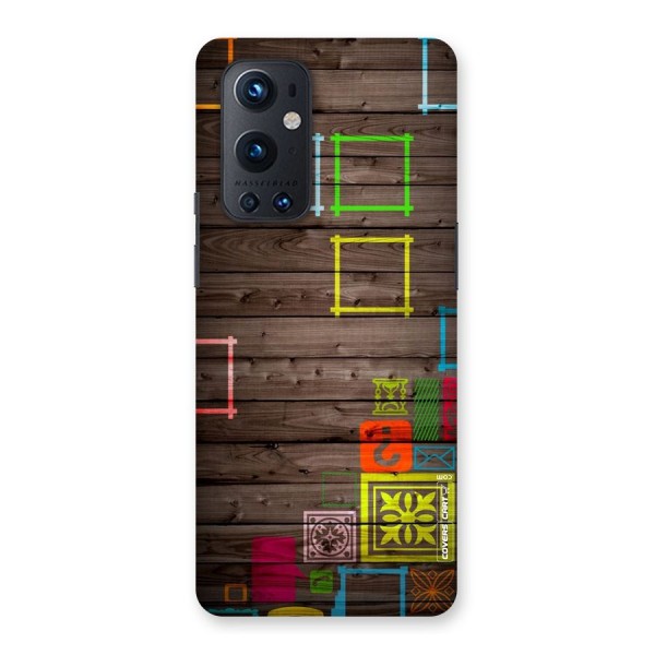 Multicolor Frame Design Back Case for OnePlus 9 Pro