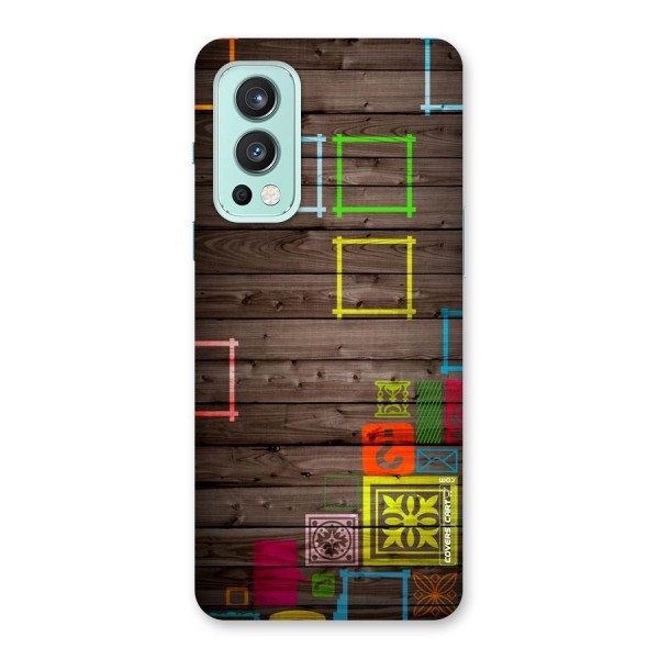 Multicolor Frame Design Back Case for OnePlus Nord 2 5G