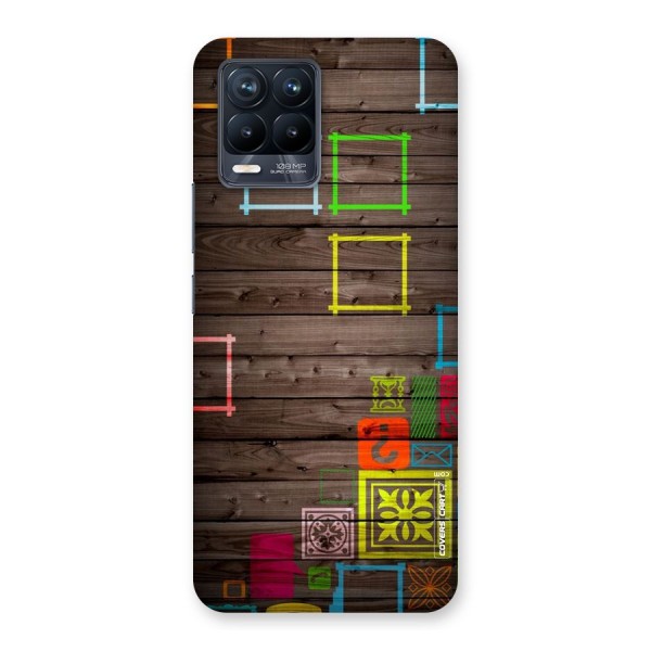 Multicolor Frame Design Back Case for Realme 8 Pro