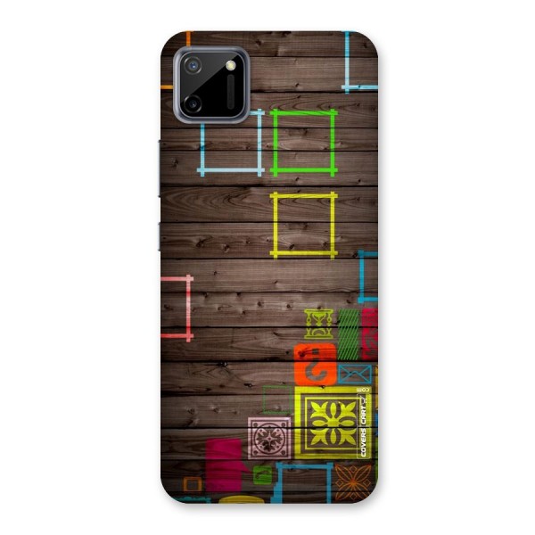 Multicolor Frame Design Back Case for Realme C11