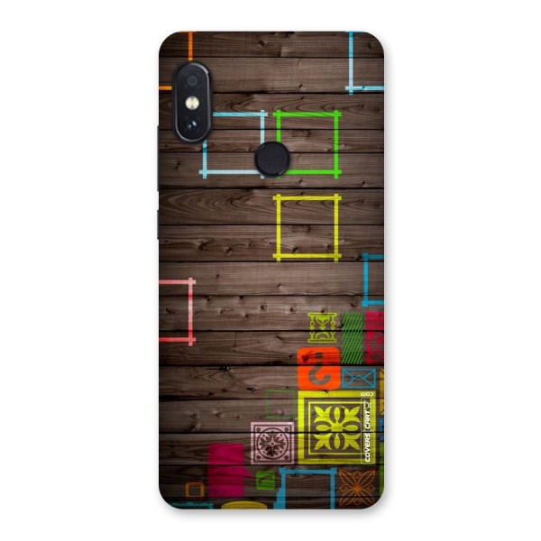 Multicolor Frame Design Back Case for Redmi Note 5 Pro