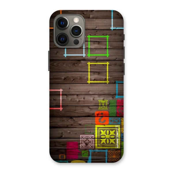Multicolor Frame Design Back Case for iPhone 12 Pro Max