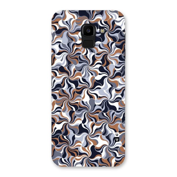 Multicolor Swirls Back Case for Galaxy J6