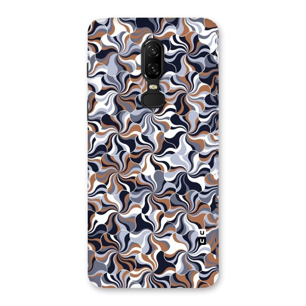 Multicolor Swirls Back Case for OnePlus 6