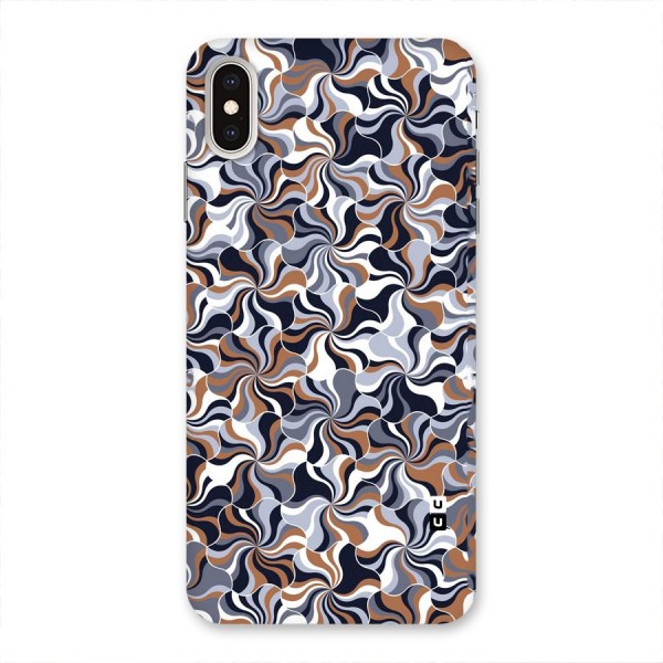 Multicolor Swirls Back Case for iPhone XS Max