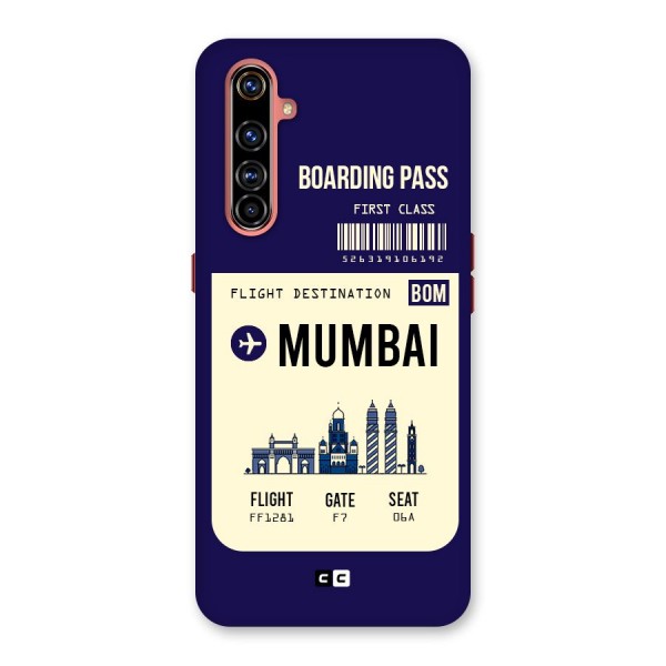 Mumbai Boarding Pass Back Case for Realme X50 Pro