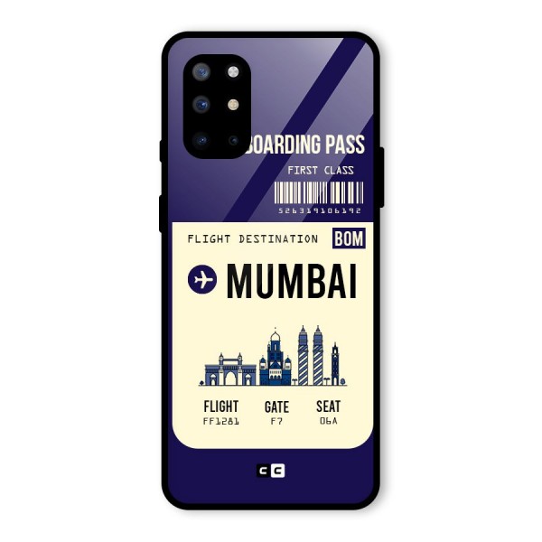 Mumbai Boarding Pass Glass Back Case for OnePlus 8T