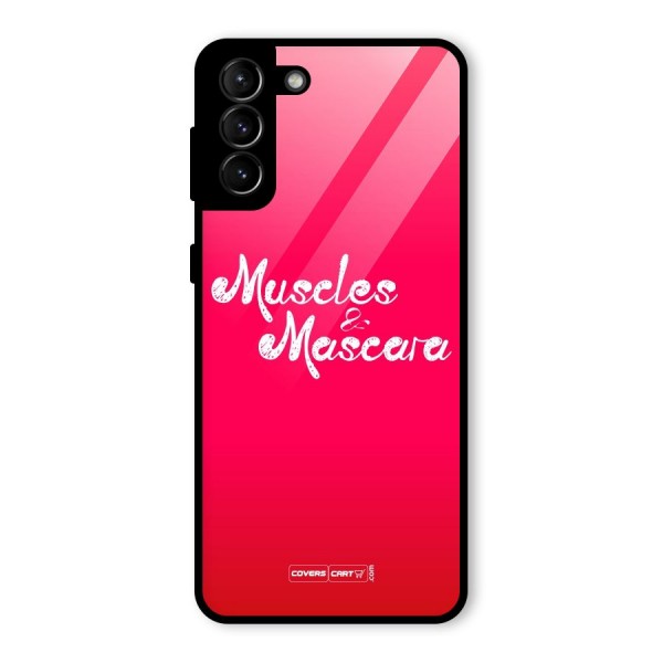 Muscles and Mascara Glass Back Case for Galaxy S21 Plus