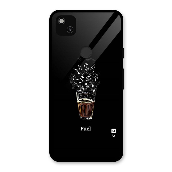 Music Chai My Fuel Glass Back Case for Google Pixel 4a
