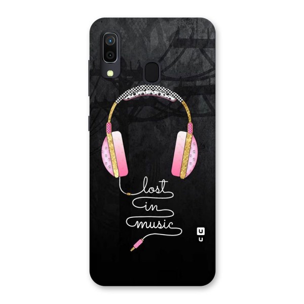 Music Lost Back Case for Galaxy A30