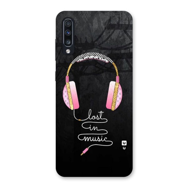 Music Lost Back Case for Galaxy A70