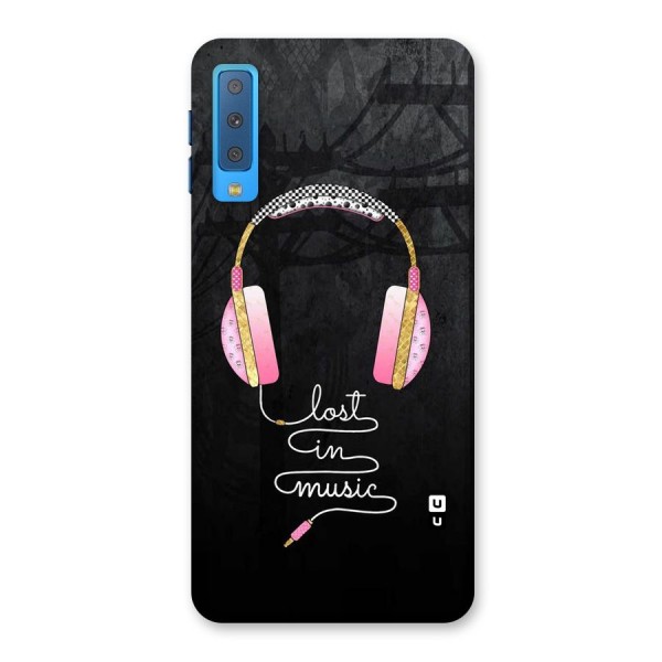 Music Lost Back Case for Galaxy A7 (2018)