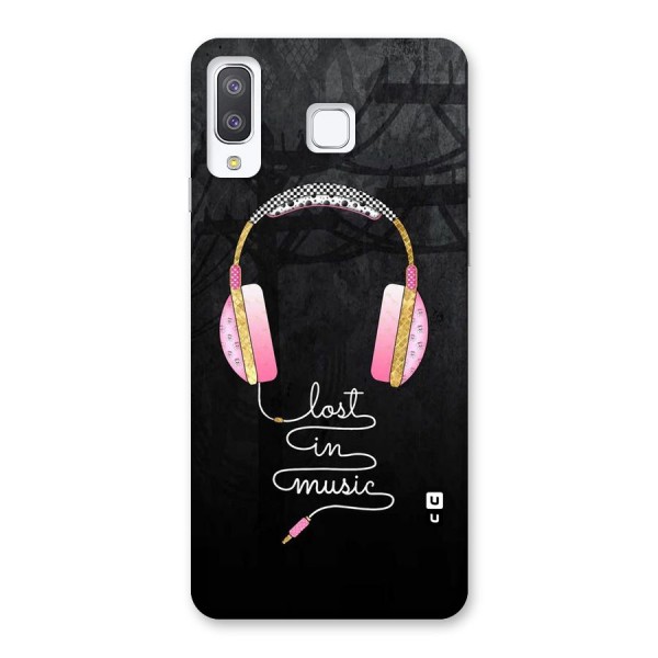 Music Lost Back Case for Galaxy A8 Star