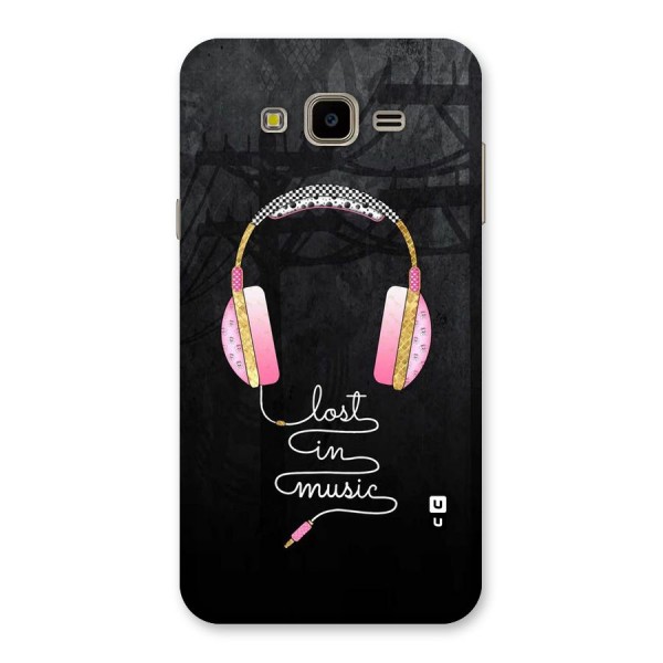 Music Lost Back Case for Galaxy J7 Nxt