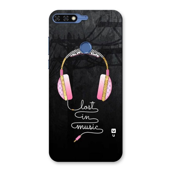 Music Lost Back Case for Honor 7C