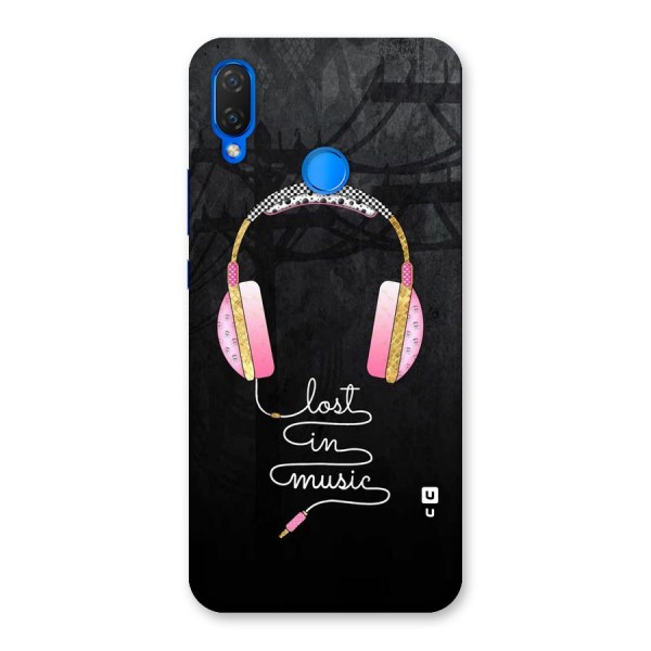 Music Lost Back Case for Huawei P Smart+