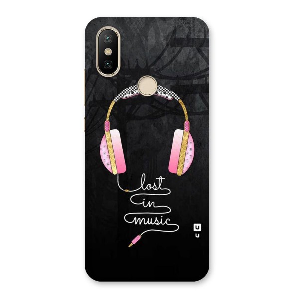 Music Lost Back Case for Mi A2