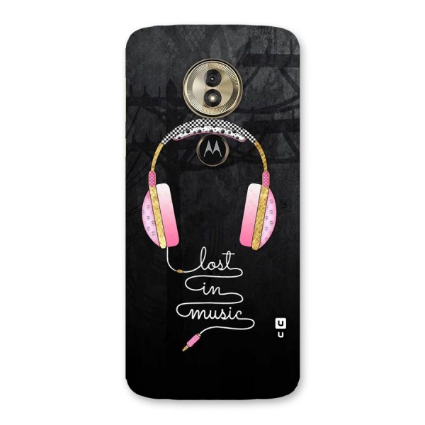Music Lost Back Case for Moto G6 Play
