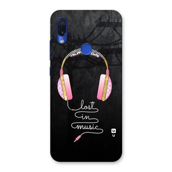 Music Lost Back Case for Redmi Note 7