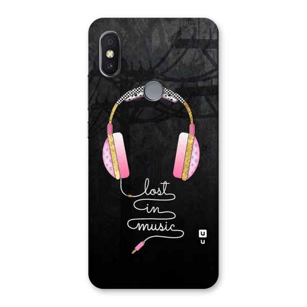 Music Lost Back Case for Redmi Y2
