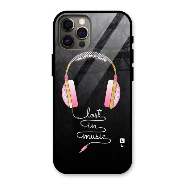 Music Lost Glass Back Case for iPhone 12 Pro