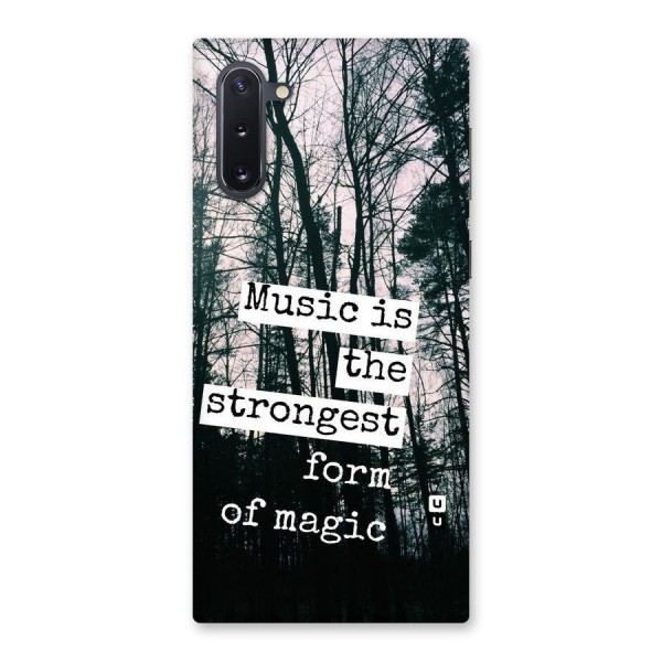 Music Magic Back Case for Galaxy Note 10
