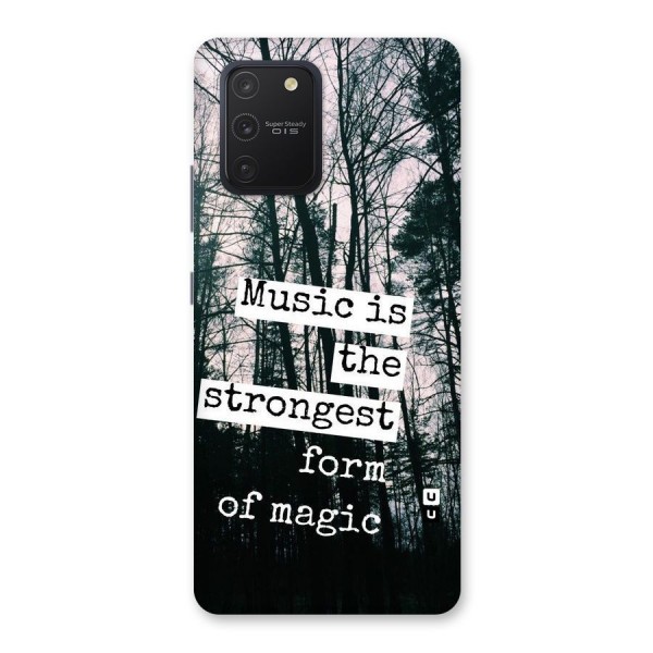 Music Magic Back Case for Galaxy S10 Lite