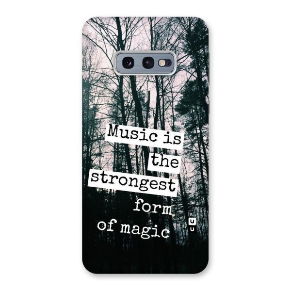 Music Magic Back Case for Galaxy S10e