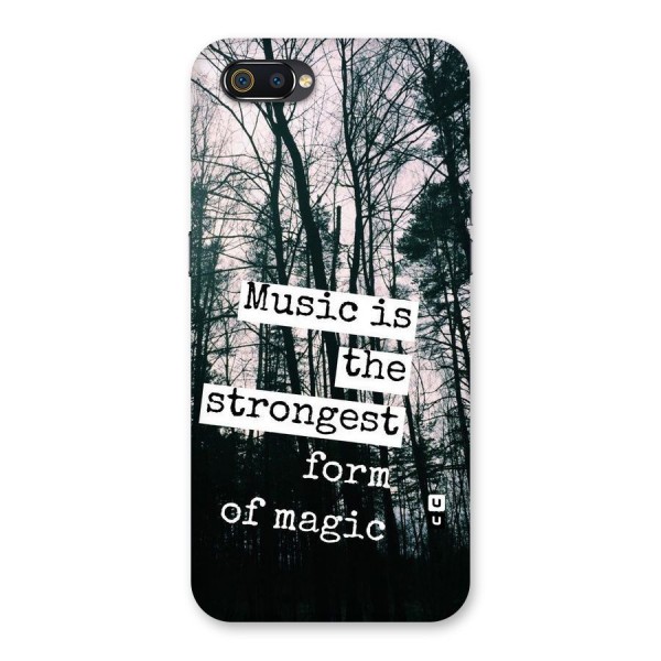 Music Magic Back Case for Realme C2