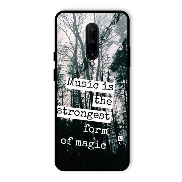 Music Magic Glass Back Case for OnePlus 7 Pro