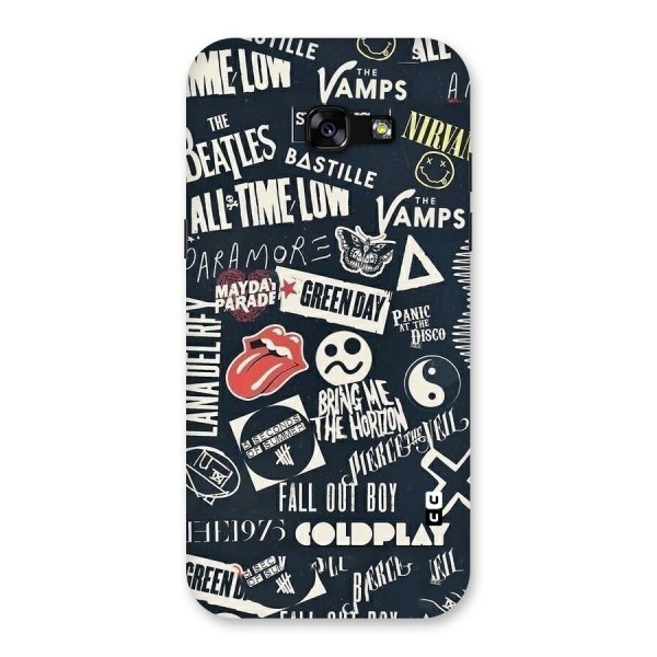 Music My Paradise Back Case for Galaxy A5 2017