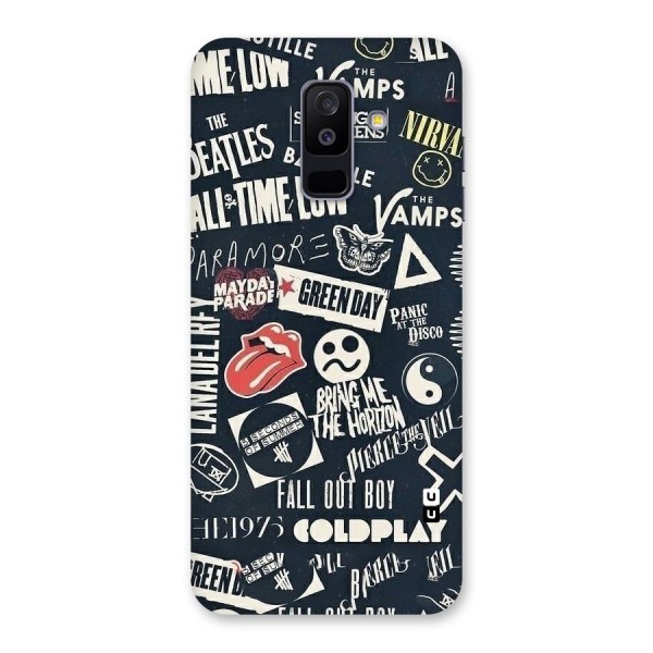 Music My Paradise Back Case for Galaxy A6 Plus
