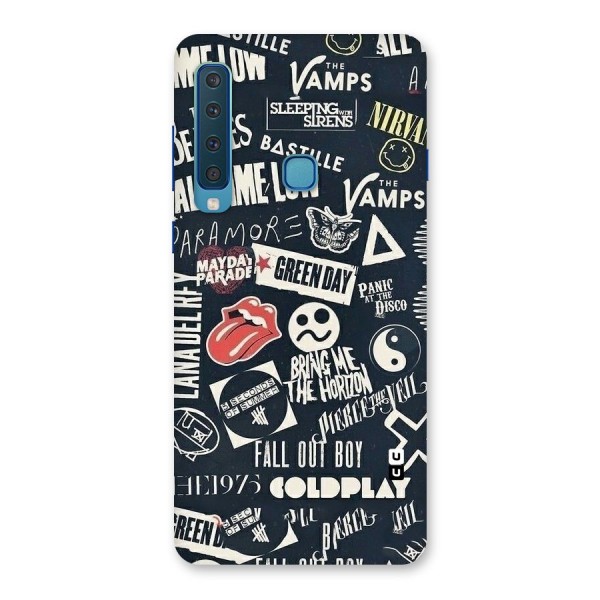 Music My Paradise Back Case for Galaxy A9 (2018)