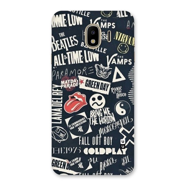 Music My Paradise Back Case for Galaxy J4