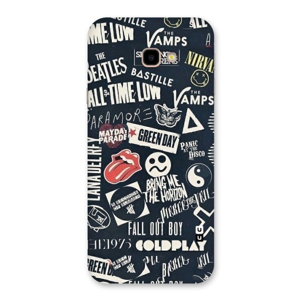 Music My Paradise Back Case for Galaxy J4 Plus