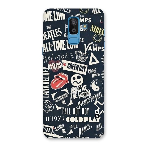 Music My Paradise Back Case for Galaxy J8