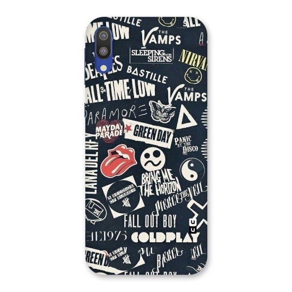 Music My Paradise Back Case for Galaxy M10