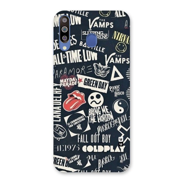 Music My Paradise Back Case for Galaxy M30