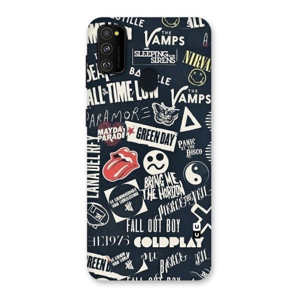 Music My Paradise Back Case for Galaxy M30s