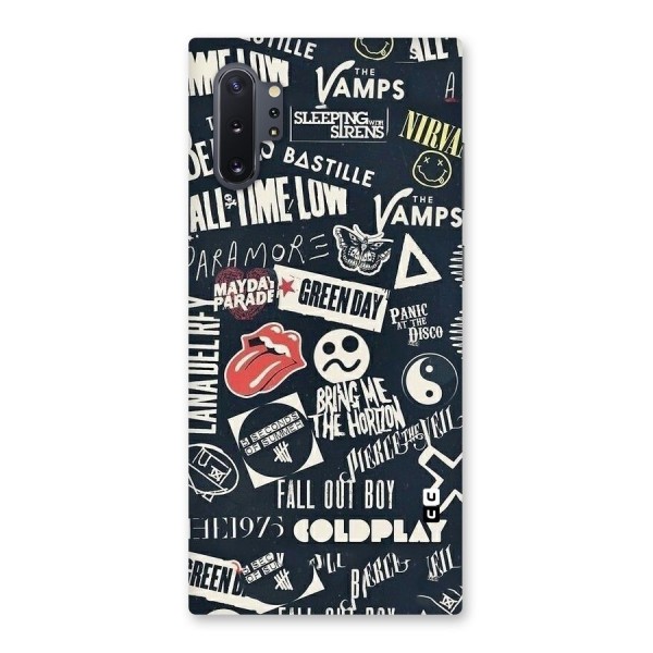 Music My Paradise Back Case for Galaxy Note 10 Plus