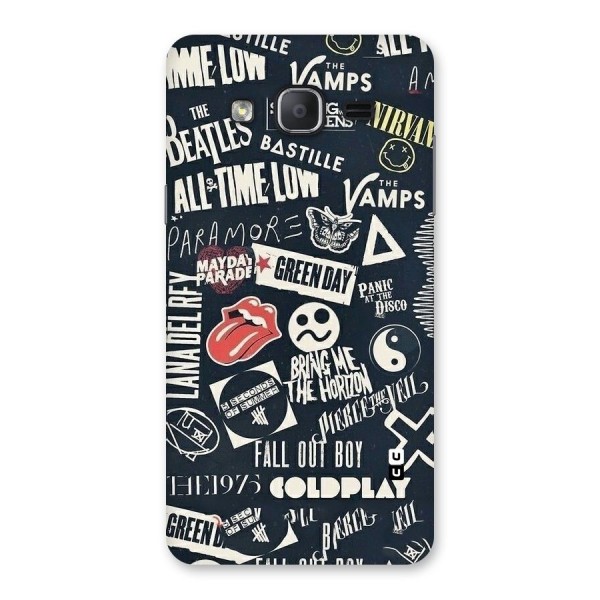 Music My Paradise Back Case for Galaxy On7 2015