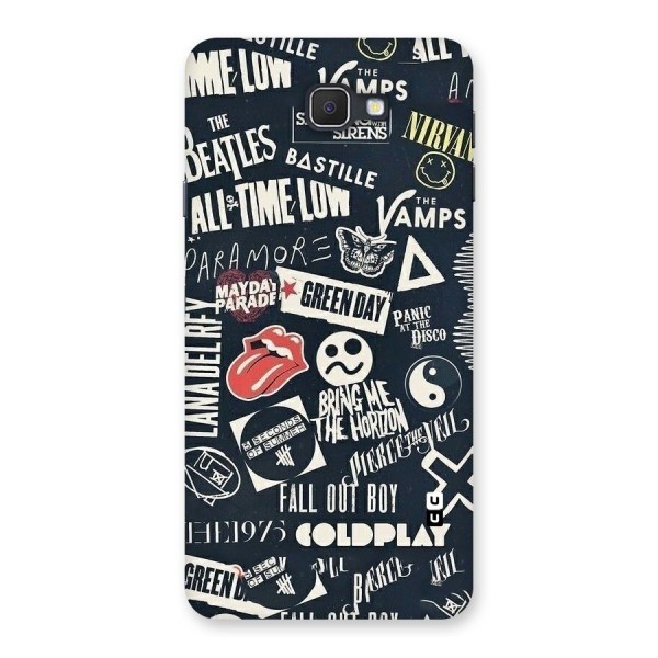 Music My Paradise Back Case for Galaxy On7 2016