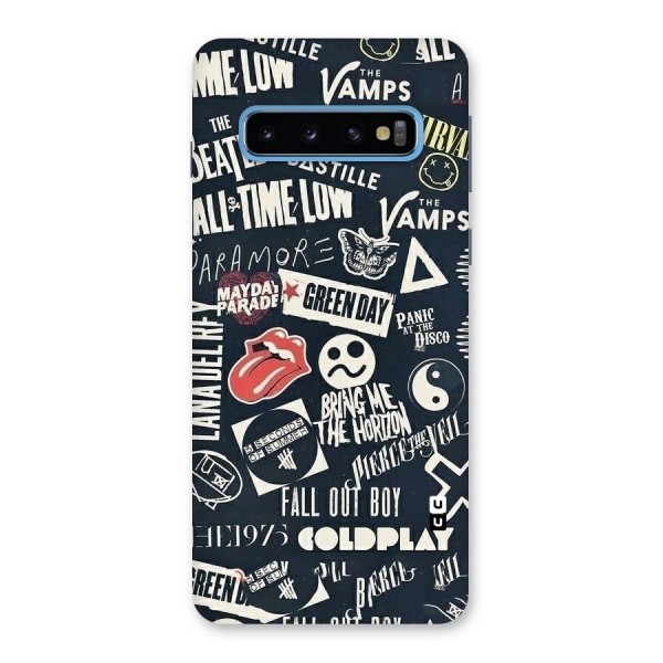 Music My Paradise Back Case for Galaxy S10