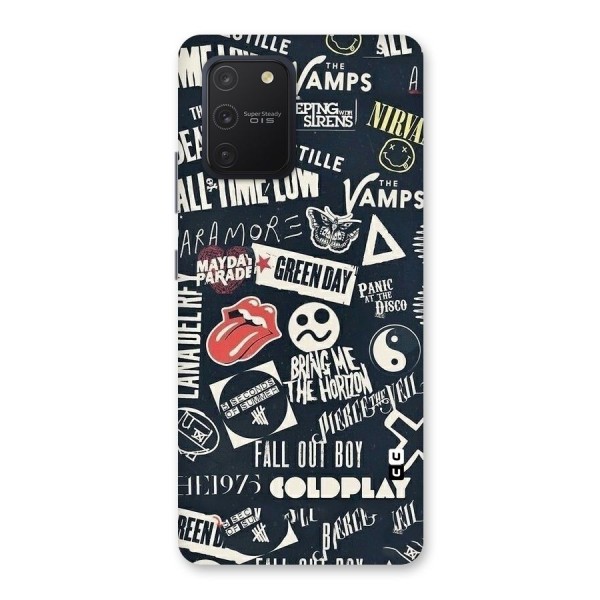 Music My Paradise Back Case for Galaxy S10 Lite