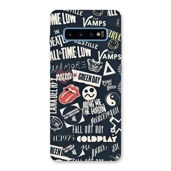 Music My Paradise Back Case for Galaxy S10 Plus