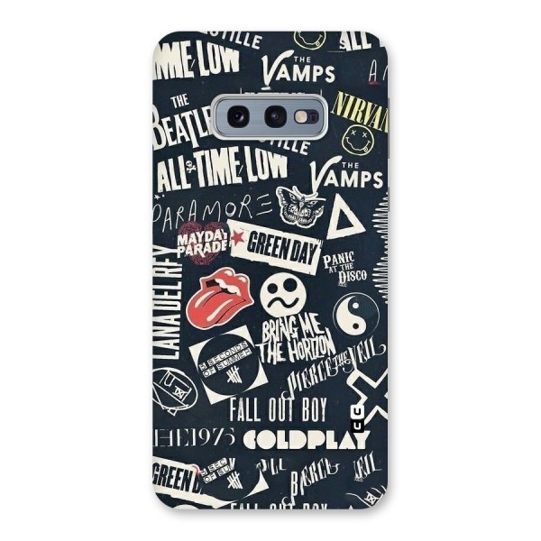 Music My Paradise Back Case for Galaxy S10e