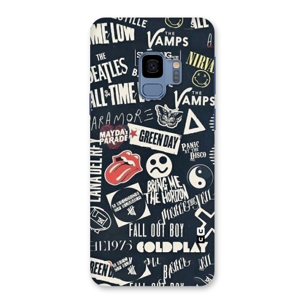 Music My Paradise Back Case for Galaxy S9