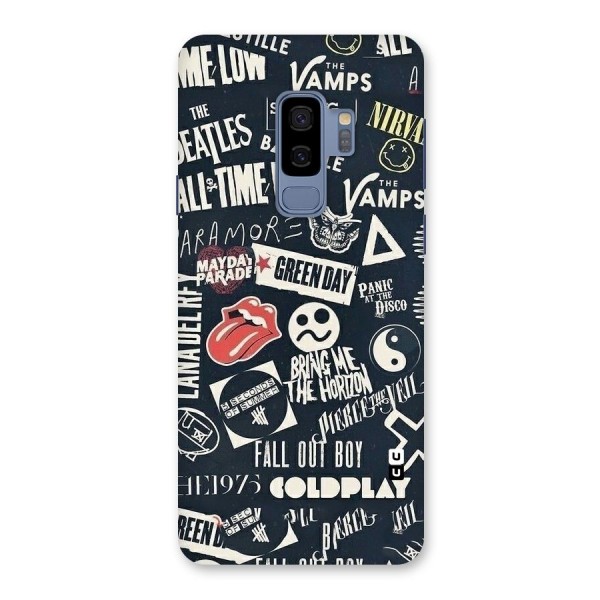 Music My Paradise Back Case for Galaxy S9 Plus