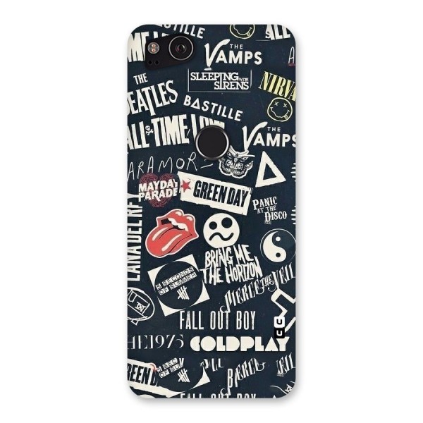 Music My Paradise Back Case for Google Pixel 2